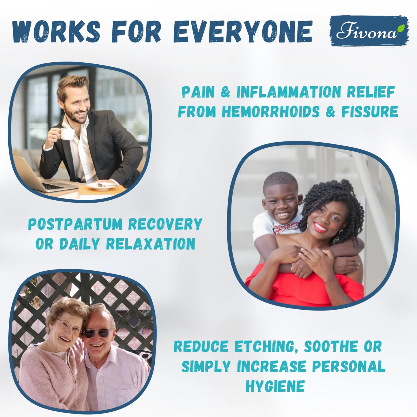 Sitz Bath Basin for Hemorrhoids and Postpartum Soaking - Perfect for Epsom Salt Soaks (Salt Sold Separately)