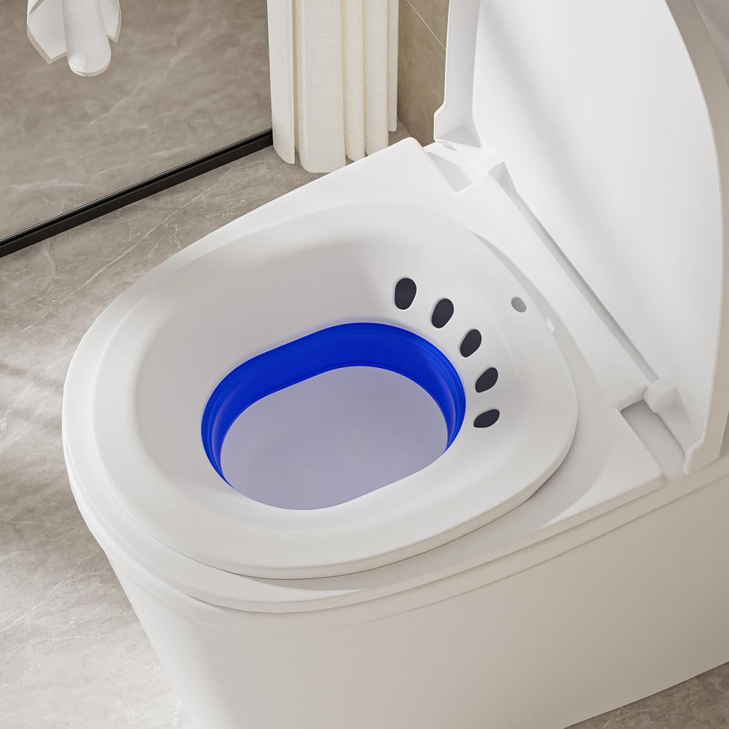 Sitz Bath,Sitz Bath for Hemorrhoids, Sitz Bath for Toilet Seat, Sitz Bath for Po