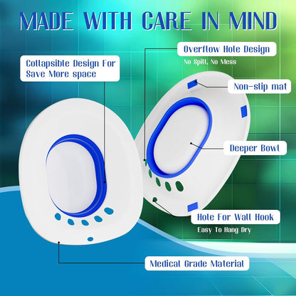 Sitz Bath,Sitz Bath for Hemorrhoids, Sitz Bath for Toilet Seat, Sitz Bath for Po
